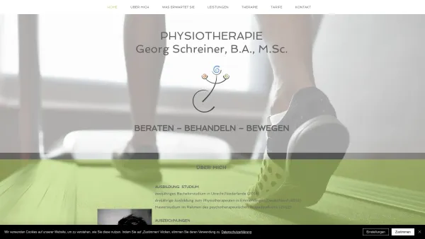 Website Screenshot: Physiotherapie Schreiner Graz Praxis IMOTIO - Physiotherapie Schreiner | Wildon | Leibnitz | Graz-Umgebung - Date: 2023-06-26 10:18:49