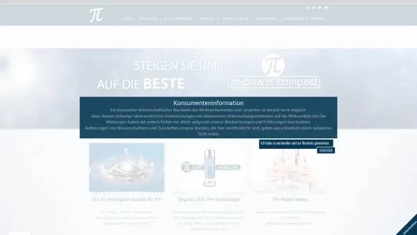 Website Screenshot: Pi Technology Europe KNOVO Handels und Beteiligungs GmbH - pi power compact | Home DE - Date: 2023-06-14 10:37:04