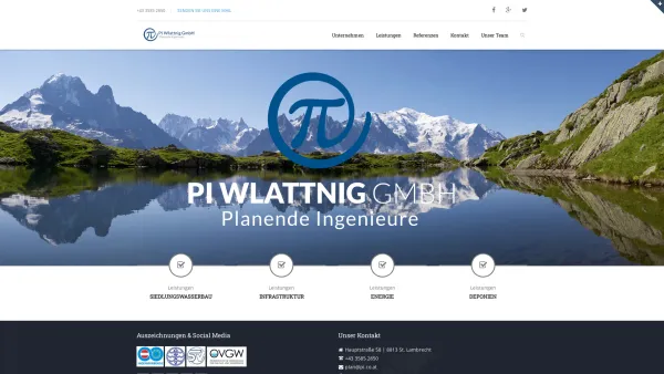 Website Screenshot: PI Wlattnig GmbH - PI Wlattnig GmbH - Date: 2023-06-26 10:18:49