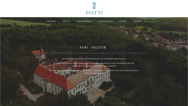 Website Screenshot: Mag. Alfons Demeterhof Loosdorf Biologische Land und Forstwirtschaft Ungerndorf - Piatti - Date: 2023-06-26 10:18:49