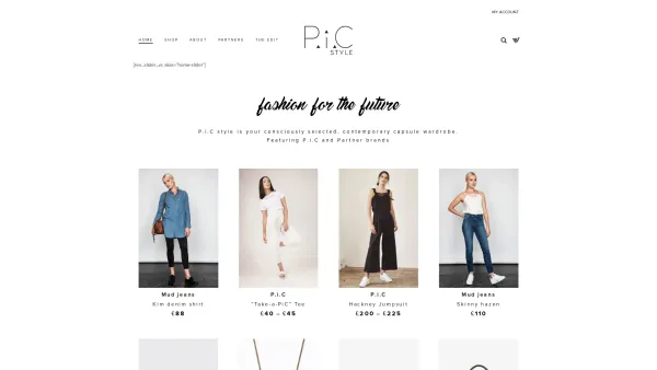 Website Screenshot: PIC Mag. Sonja Strauß - P.i.C Style | Fashion for the Future - Date: 2023-06-26 10:18:49