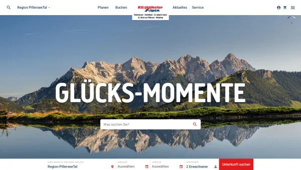 Website Screenshot: Pillerseetal Ihre Urlaubsregion Tirol - Urlaub im PillerseeTal | Kitzbüheler Alpen - Date: 2023-06-26 10:18:52