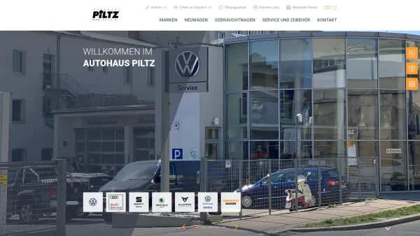 Website Screenshot: Autohaus Ing. Piltz VW VWLNF AUDI GEBRAUCHTWAGEN - Autohaus Piltz - Date: 2023-06-26 10:18:52