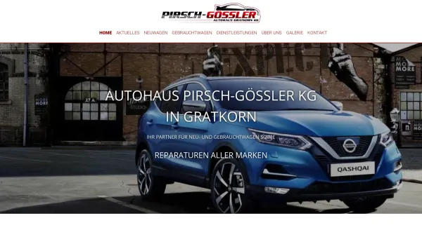 Website Screenshot: Autohaus Pirsch Gratkornbei Nissan Pirsch - HOME | Autohaus Pirsch-Gössler KG - Date: 2023-06-26 10:18:55