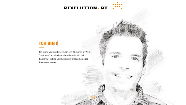 Website Screenshot: Pixelution Multimedia OEG - SEO Linz ? Freelancer PIXELUTION.AT August F. Golser, BSc - Date: 2023-06-14 10:44:26