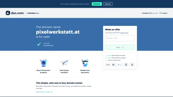 Website Screenshot: Mayr Michael pixelwerkstatt webdesign datenbank CMS Österreich Oberösterreich Salzkammergut Gmunden - The domain name pixelwerkstatt.at is for sale - Date: 2023-06-26 10:18:55