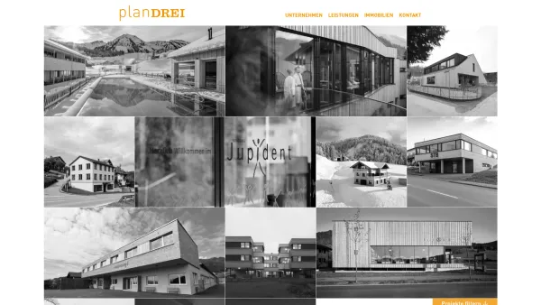 Website Screenshot: planDREI Gesellschaft zur Inszenierung von Lebensraum - planDREI GmbH | Home - Date: 2023-06-26 10:18:57