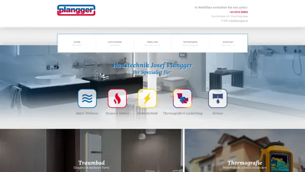 Website Screenshot: Josef Plangger Plangger - Josef Plangger GmbH Installationen - Date: 2023-06-26 10:18:57