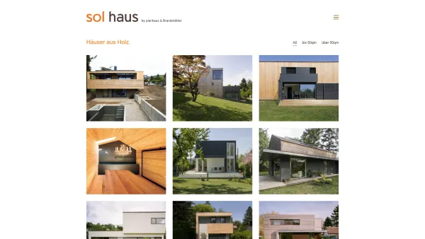 Website Screenshot: planhaus - sol haus – Häuser aus Holz. - Date: 2023-06-26 10:18:57