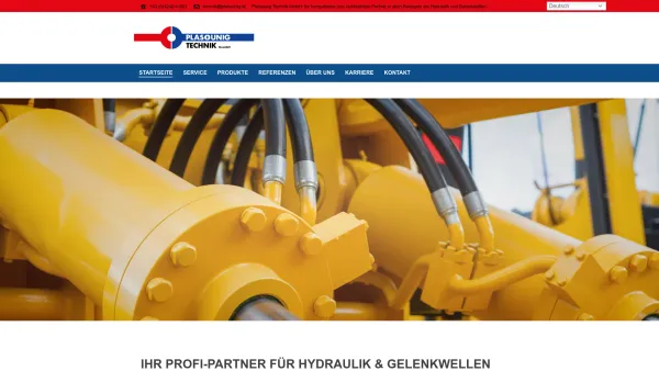 Website Screenshot: KFZ Handel und Reparatur W. Plasounig - Plasounig Technik GmbH - Ihr kompetenter und verlässlicher Partner in allen Belangen der Hydraulik - Date: 2023-06-15 16:02:34