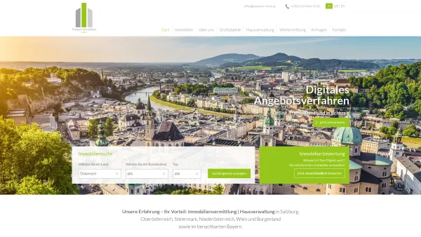 Website Screenshot: Poetsch Immobilien GmbH - Poetsch Immobilien | Wohnungen, Häuser, Baugründe - Kaufen & Mieten - Date: 2023-06-26 10:19:03