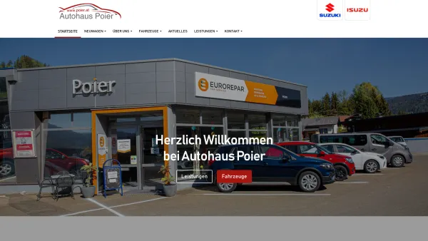 Website Screenshot: www.poier.at Autohaus Poier - Fahrzeughandel Pöls - Autohaus Poier GmbH & Co KG - Date: 2023-06-26 10:19:03