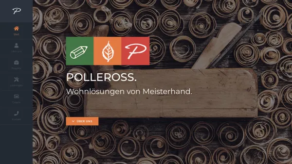 Website Screenshot: Polleroß Gesellschaft POLLEROSS Tischlerei und Möbelhandel - Polleross – Tischlerei & Möbelhandel - Date: 2023-06-26 10:19:03