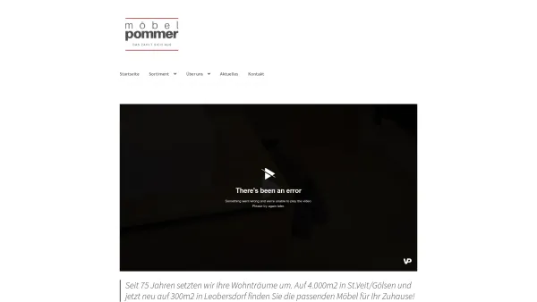 Website Screenshot: Möbel Pommer - Wir setzten Ihren Wohntraum um! – PERSÖNLICH-SERVICE-QUALITÄT - Date: 2023-06-15 16:02:34