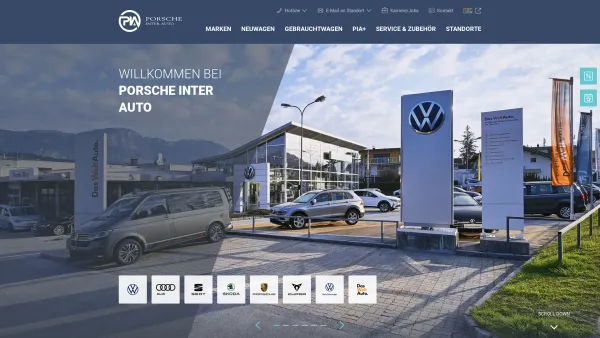 Website Screenshot: Porsche Inter Auto GmbH & Co KG - Porsche Inter Auto » Gebrauchtwagen & Neuwagen kaufen | PIA - Date: 2023-06-15 16:02:34