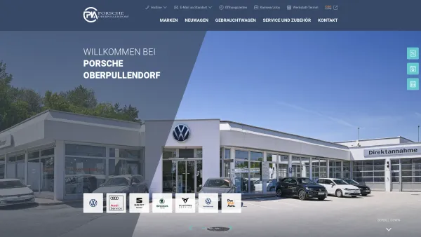 Website Screenshot: Porsche Oberpullendorf VW VWLNF AUDI WELTAUTO - Porsche Oberpullendorf: Autohaus & Servicebetrieb - Date: 2023-06-14 10:44:32