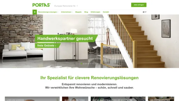 Website Screenshot: Lederhilger J GmbH Portas PORTAS Europas Renovierer Nr. 1! - PORTAS Österreich – Türrenovierung und Treppenrenovierung - Date: 2023-06-26 10:19:06