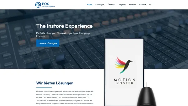 Website Screenshot: P.O.S. Medien GmbH - pos-medien.at - Date: 2023-06-26 10:19:06