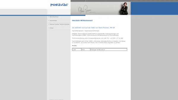 Website Screenshot: Posavac Personal Management & Staff Solutions KG - posavac.com - Date: 2023-06-26 10:19:06