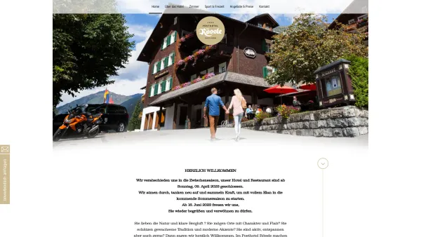 Website Screenshot: Posthotel Rössle**** - Skifahren, Wandern & Wellness in Gaschurn | Posthotel Rössle - Date: 2023-06-15 16:02:34