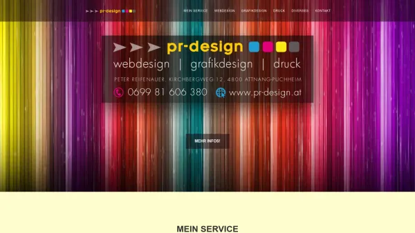 Website Screenshot: pr-design - pr-design • grafikdesign | webdesign | print - Date: 2023-06-26 10:19:09