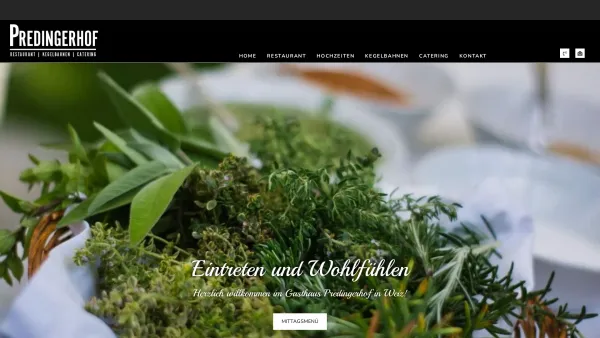 Website Screenshot: Predingerhof - Home | Gasthaus Predingerhof - Date: 2023-06-26 10:19:12