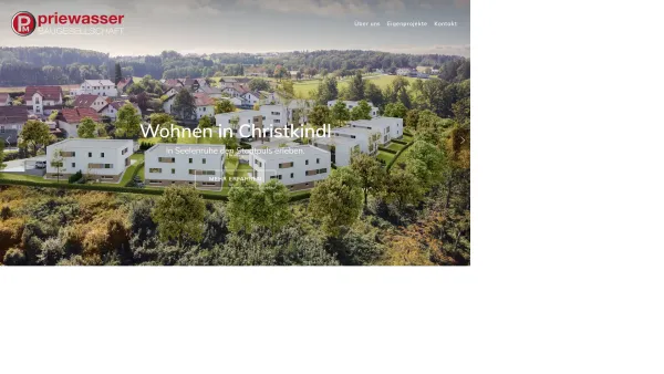 Website Screenshot: Priewasser GmbH - Priewasser Bau | Ihre Baufirma mit Handschlagqualität - Date: 2023-06-26 10:19:15