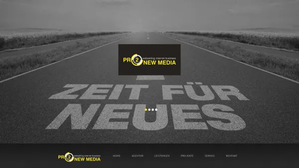 Website Screenshot: PRO2 New Media - Internetagentur für WebSelling Internet Business: PRO2 New Media - Date: 2023-06-26 10:19:18