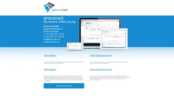 Website Screenshot: proconact.com - proconact - Date: 2023-06-26 10:19:18
