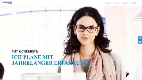 Website Screenshot: Profant Lufttechnik GmbH - Profant Lufttechnik HandelsgmbH - Date: 2023-06-26 10:19:18