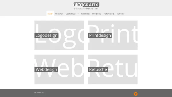 Website Screenshot: Pro Grafix die fw5det - Pro GrafiX - Die Grafikwerkstatt - Marco Stix - Start - Date: 2023-06-26 10:19:21