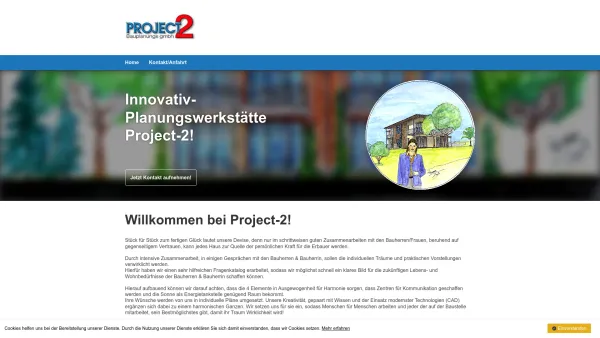 Website Screenshot: Project-2 Ð Baumeister Planung und Baumeisterhaus Bauplanung Bauleitung Oberoesterreich Salzburg - Project-2 - Date: 2023-06-26 10:19:21