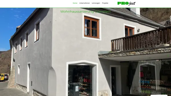 Website Screenshot: PROject Pühringer+Bisteghi GmbH - PROject Pühringer + Bisteghi GmbH - Architektur und Baumanagement - Date: 2023-06-26 10:19:21