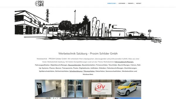 Website Screenshot: aaaa| SCHILDER |aaaa - Werbetechnik Salzburg | Prosim | Fahrzeugbeschriftung in Salzburg - Date: 2023-06-26 10:19:24