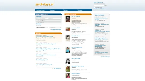 Website Screenshot: TEAM KRISCHKOWSKY www.psychologie.at Psychologie Österreich - psychologie.at | Psychologie Informationsdienst Österreich - Date: 2023-06-26 10:19:26