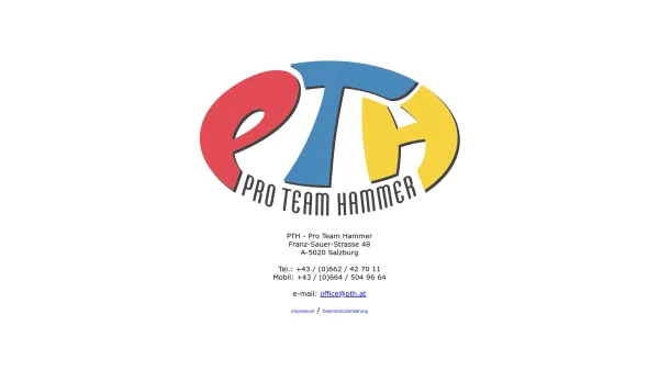 Website Screenshot: Wolfgang PTH Pro Team Hammer - PTH - Pro Team Hammer - Date: 2023-06-14 10:44:37