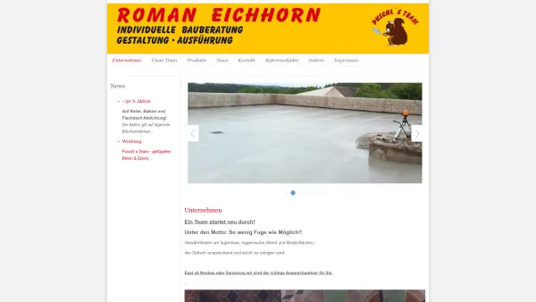 Website Screenshot: Firma Roman Eichhorn Puschl's Team - Unternehmen - Date: 2023-06-26 10:19:30