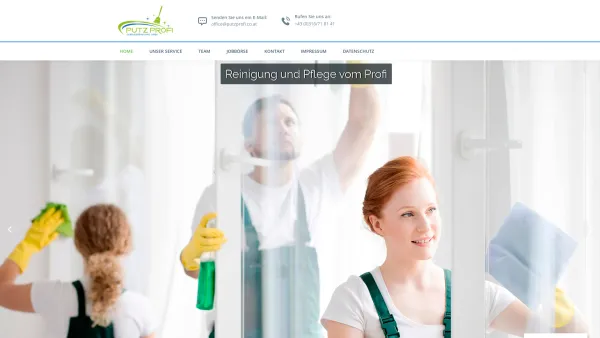 Website Screenshot: Putz Profi A c) 2005 EDIS.AT Internet Services - Putzprofi – Gebäudereinigung GmbH - Date: 2023-06-26 10:19:32