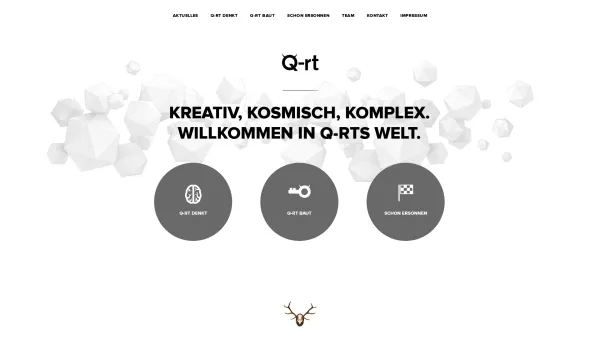 Website Screenshot: q.rt architektur - Q-rt Architektur - Kreativ, Kosmisch, Komplex. - Date: 2023-06-14 10:44:40