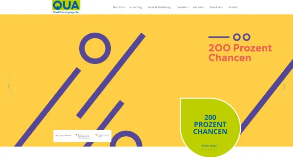 Website Screenshot: Qualifizierungsagentur Oststeiermark GmbH - QUA - Qualifizierungsagentur - Date: 2023-06-26 10:19:32