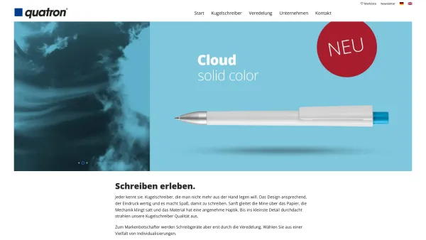 Website Screenshot: Quatron-Shop - quatron – Schreiben erleben – Schreiben erleben. - Date: 2023-06-26 10:19:32