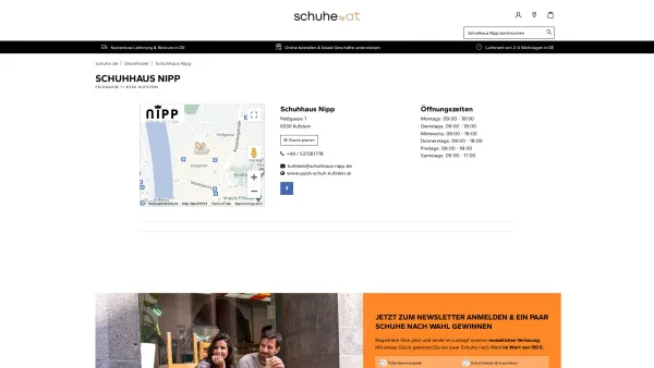 Website Screenshot: QUICK SCHUH - schuhe.de | Schuhhaus Nipp Ihr Fachgeschäft in Kufstein - Date: 2023-06-26 10:19:35