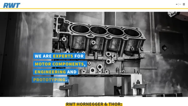 Website Screenshot: RWT Hornegger & Thor GmbH - RWT Hornegger & Thor GmbH - Date: 2023-06-14 10:37:55