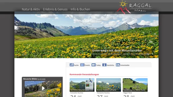 Website Screenshot: Hotel Nova Fam. Erler Raggal Grosses Walsertal Vorarlberg Austria - Raggal Tourismus - Raggal, Vorarlberg, Österreich - Date: 2023-06-26 10:19:38