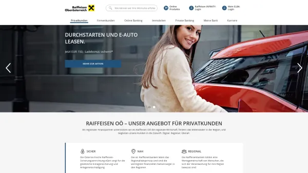 Website Screenshot: Raiffeisenbank Ohlsdorf Redirect Raiffeisen.at - Raiffeisen OÖ » Ihre Raiffeisen Bankengruppe OÖ - Date: 2023-06-26 10:19:41