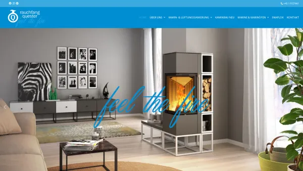 Website Screenshot: Rudolf Quester GmbH - HOME - Rauchfang Quester Wien - Date: 2023-06-26 10:19:47