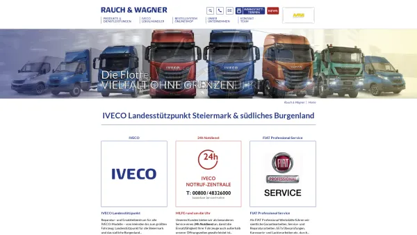Website Screenshot: www.rauchwagner.at --AMS Auto u. Motoren-Service GmbH  Rauch Wagner GmbH  www.amskfz.at - Home - Rauch & Wagner - Date: 2023-06-26 10:19:47