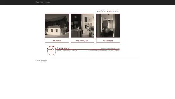 Website Screenshot: Raumplan.co.at Hager und Murauer - Raumplan - Date: 2023-06-14 10:44:43