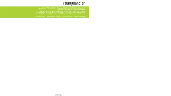 Website Screenshot: Raumwandler HELD KEG - raumwandler - Date: 2023-06-26 10:19:47