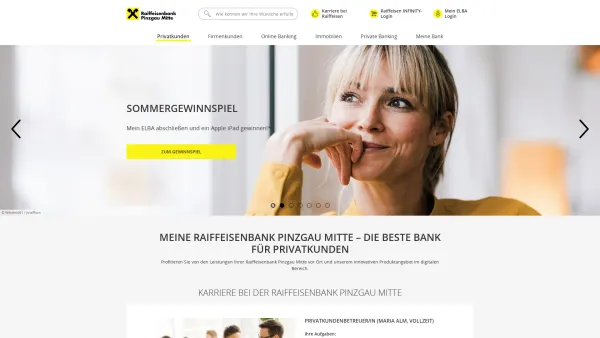 Website Screenshot: Raiffeisenbank Leogang registrierte Genossenschaft mit beschränkter Redirect Raiffeisen.at - Privatkunden - Date: 2023-06-26 10:19:47